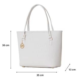 Foto 2 | Bolsa Para Mujer Fana Avery Color Blanco Reforzada M3808 !!!