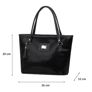 Foto 2 | Bolso De Mujer Fana Abisai Color Cuadri Negro Juvenil M3785 !!!