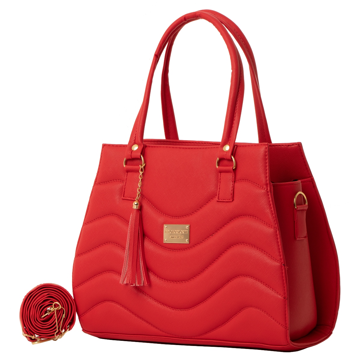 Foto 2 pulgar | Bolso De Mujer Fana Alissa Color Rojo Espectacular M3771 !!!