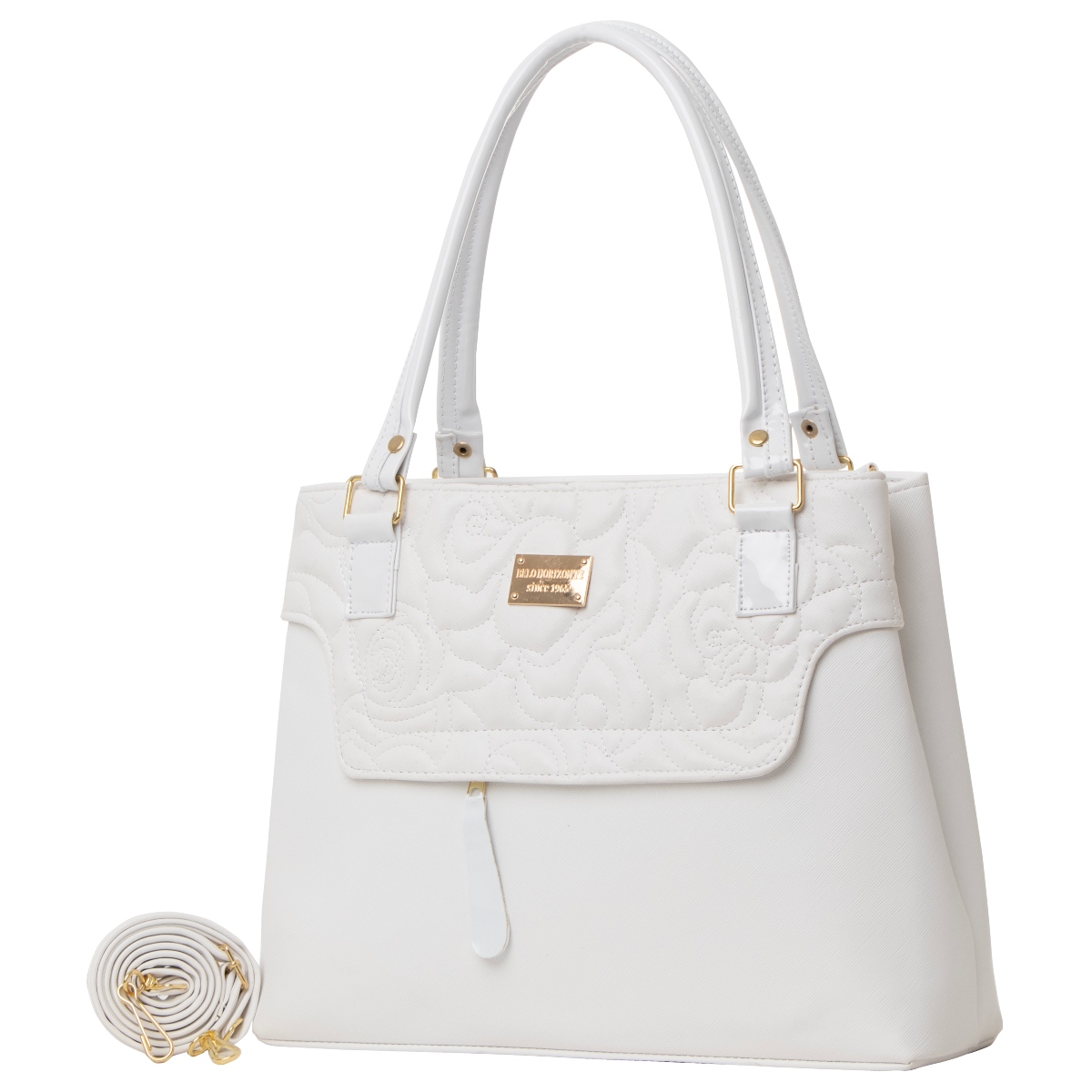 Bolsa Para Mujer Fana Amelia Color Blanco Preciosa M3736 !!!