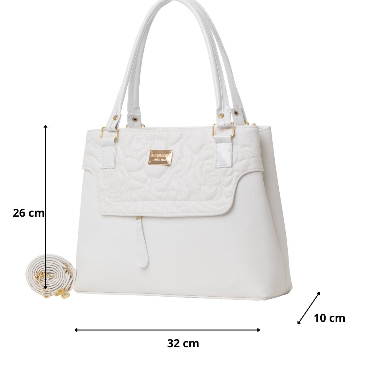 Foto 2 | Bolsa Para Mujer Fana Amelia Color Blanco Preciosa M3736 !!!