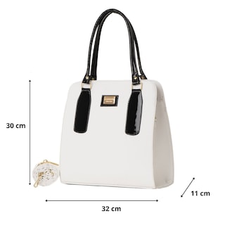 Foto 2 | Bolso De Mujer Fana Cruz Color Blanco Elegante M3871 !!!