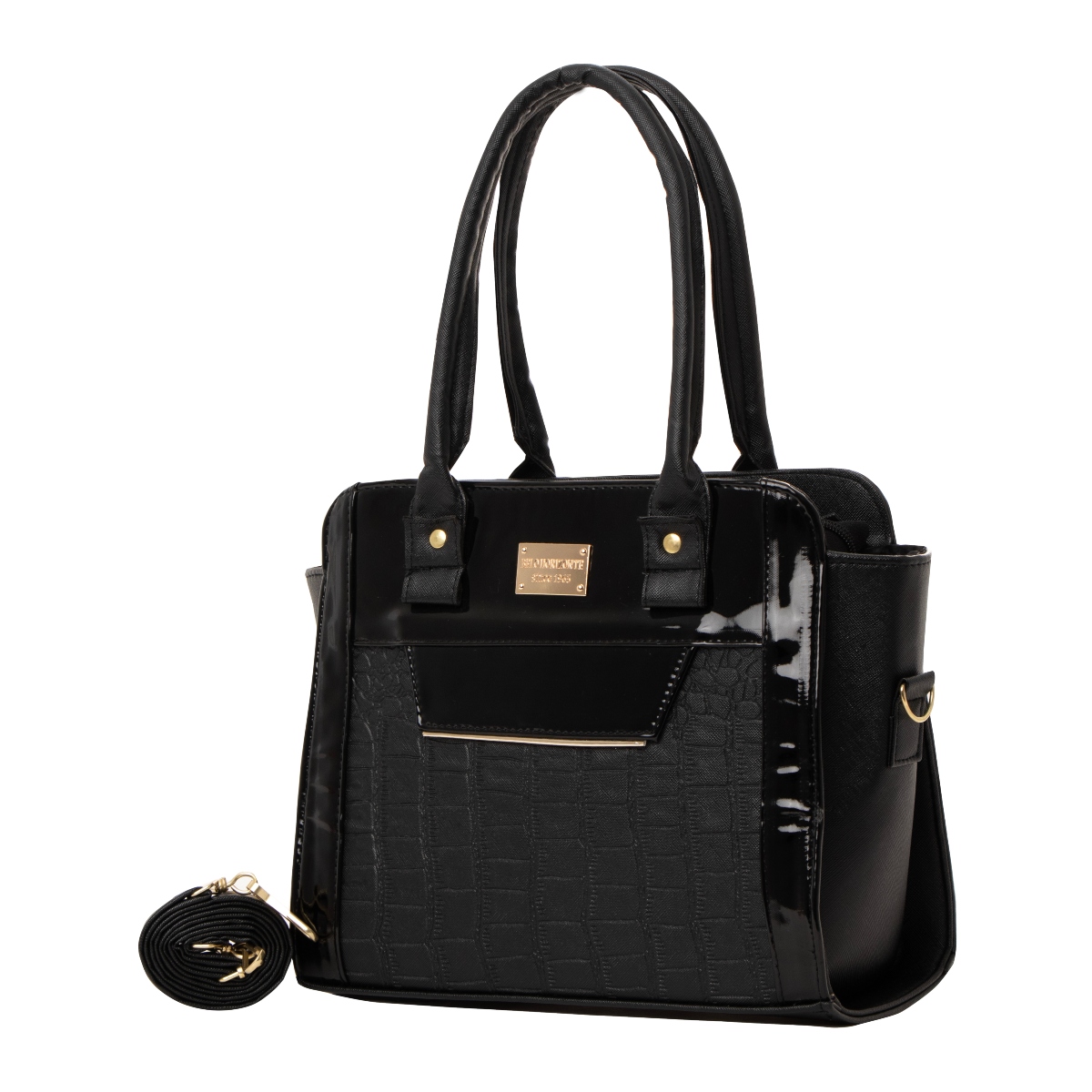 Bolso De Mujer Fana Amira Color Negro Juvenil M3743 !!!
