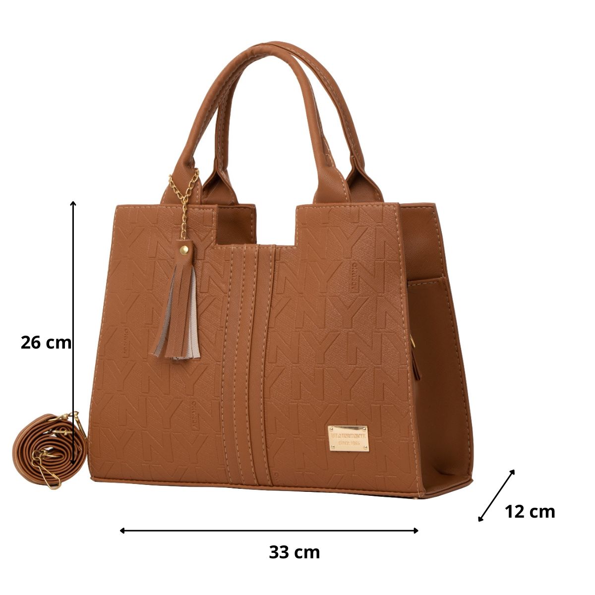 Foto 2 | Bolso De Mujer Fana Athenea Color Camel Refinada M3719 !!!