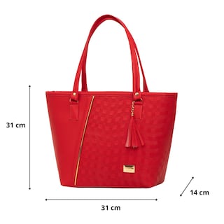 Foto 2 | Bolsa Para Mujer Fana Cayetana Color Rojo Se Única M3848 !!!
