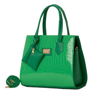 Foto 1 | Bolsa Para Mujer Fana Brina Color Verde Fashions M3830 !!!