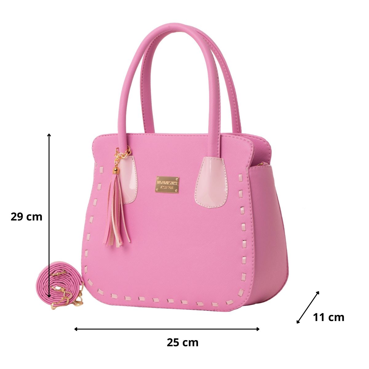Foto 3 pulgar | Bolsa Para Mujer Fana Alessia Color Rosa Pétalo Especial M3790 !!!