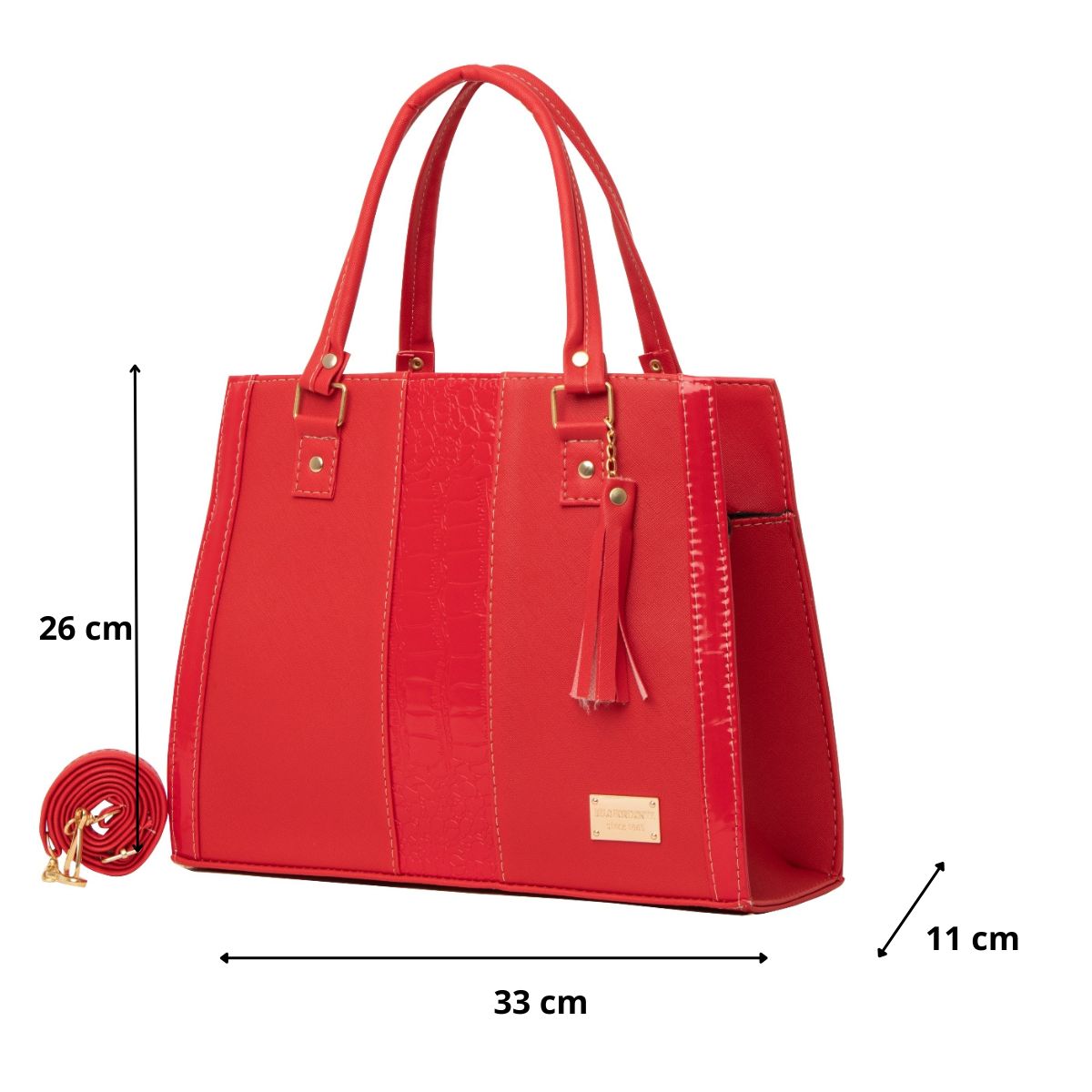 Foto 3 pulgar | Bolso De Mujer Fana Aisha Color Rojo Preciosa M3703 !!!