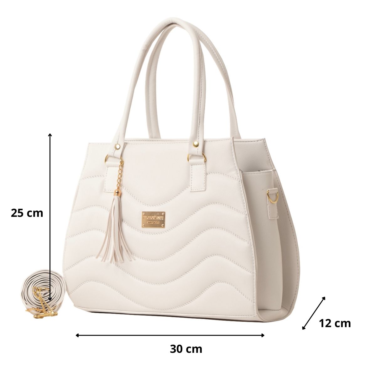 Foto 3 pulgar | Bolso De Mujer Fana Alissa Color Blanco Se Única M3769 !!!