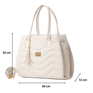 Foto 2 | Bolso De Mujer Fana Alissa Color Blanco Se Única M3769 !!!