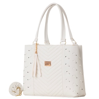Foto 1 | Bolsa Para Mujer Fana Cristina Color Blanco Espectacular M3878 !!!