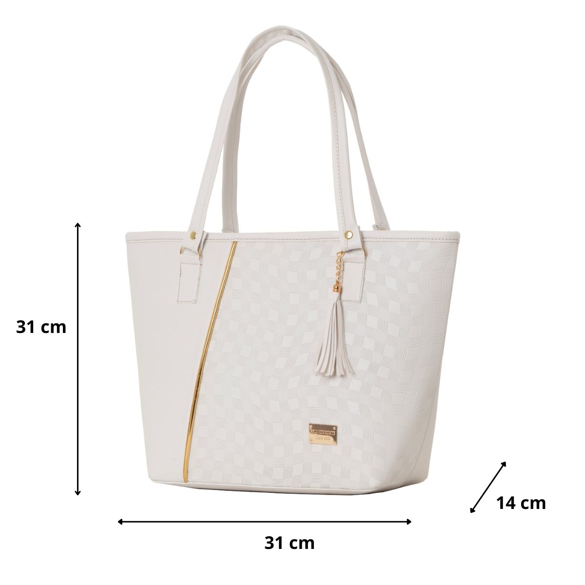 Foto 3 pulgar | Bolsa Para Mujer Fana Cayetana Color Blanco Especial M3846 !!!