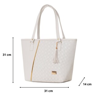 Foto 2 | Bolsa Para Mujer Fana Cayetana Color Blanco Especial M3846 !!!