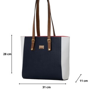 Foto 2 | Bolso De Mujer Fana Adelle Color Azul Marino Preciosa M3717 !!!