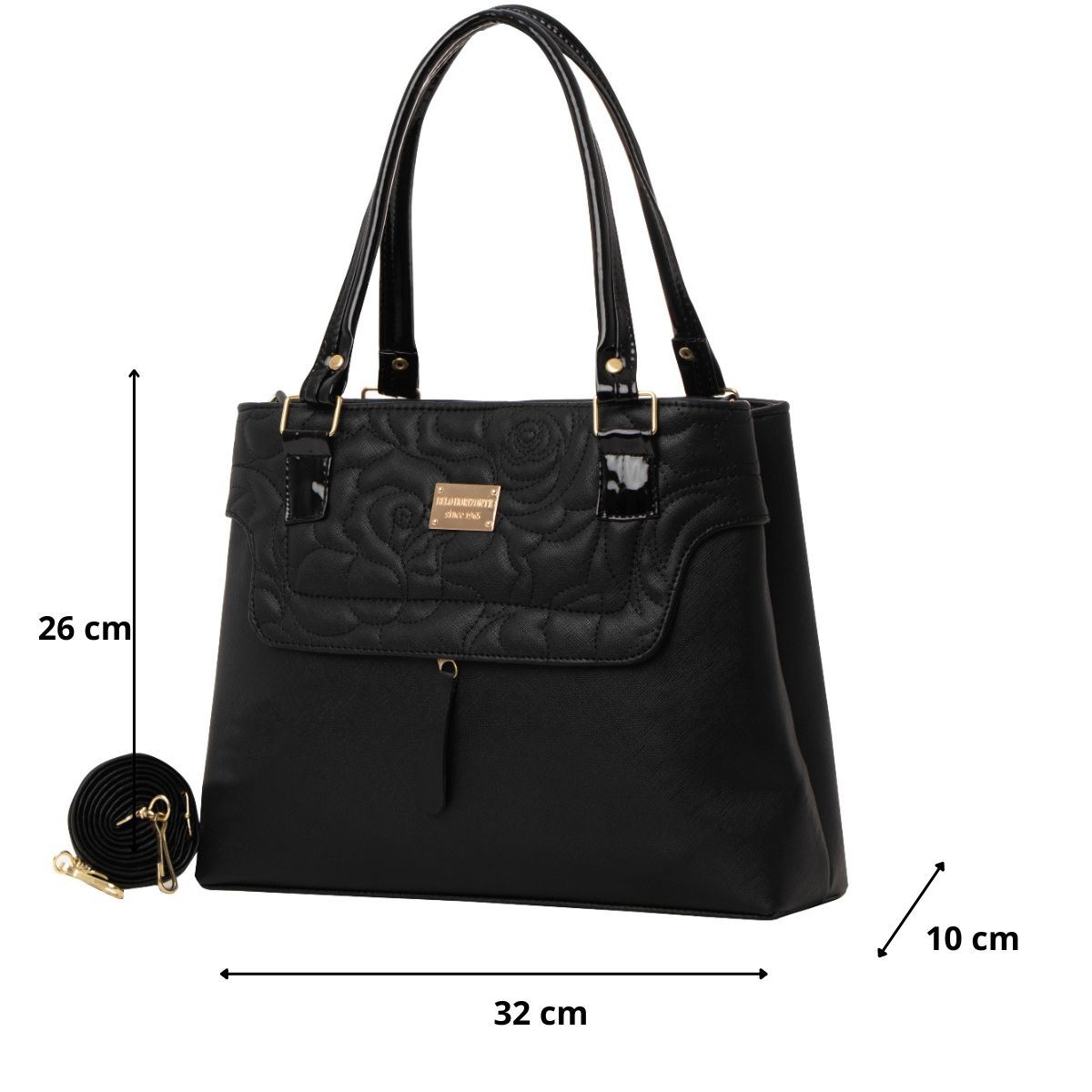 Foto 3 pulgar | Bolsa Para Mujer Fana Amelia Color Negro Preciosa M3740 !!!