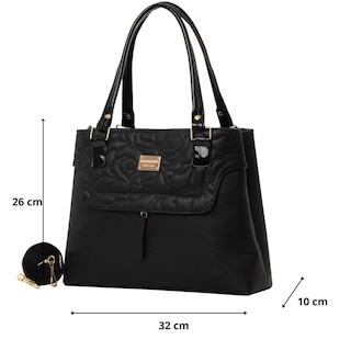 Foto 2 | Bolsa Para Mujer Fana Amelia Color Negro Preciosa M3740 !!!
