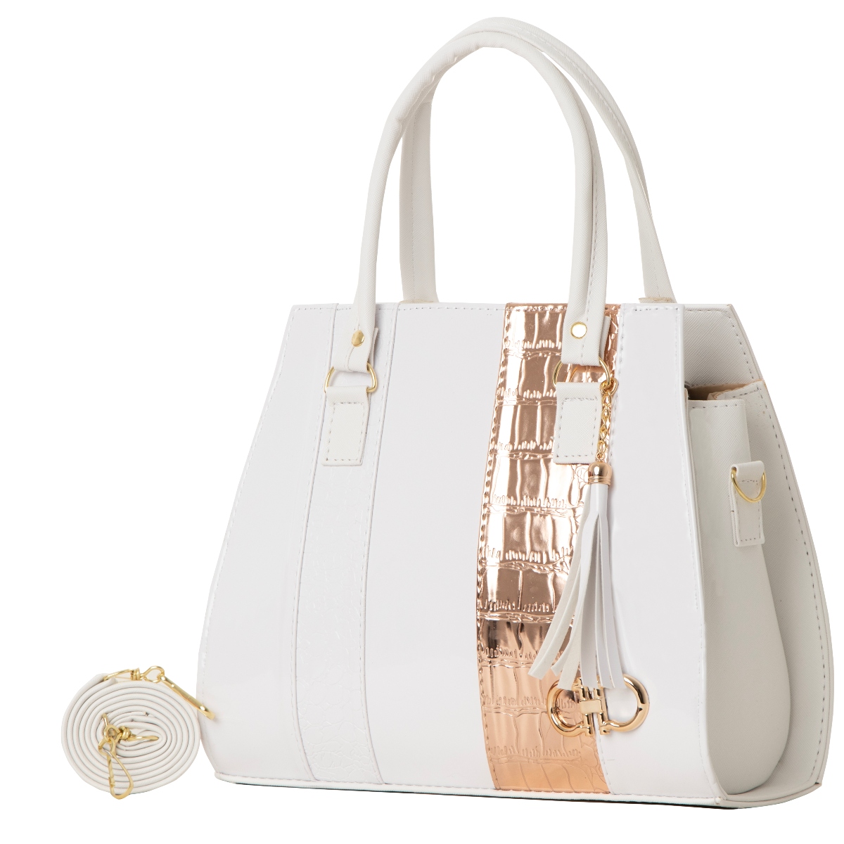 Foto 2 pulgar | Bolso De Mujer Fana Chiara Color Blanco Hermosa M3837 !!!