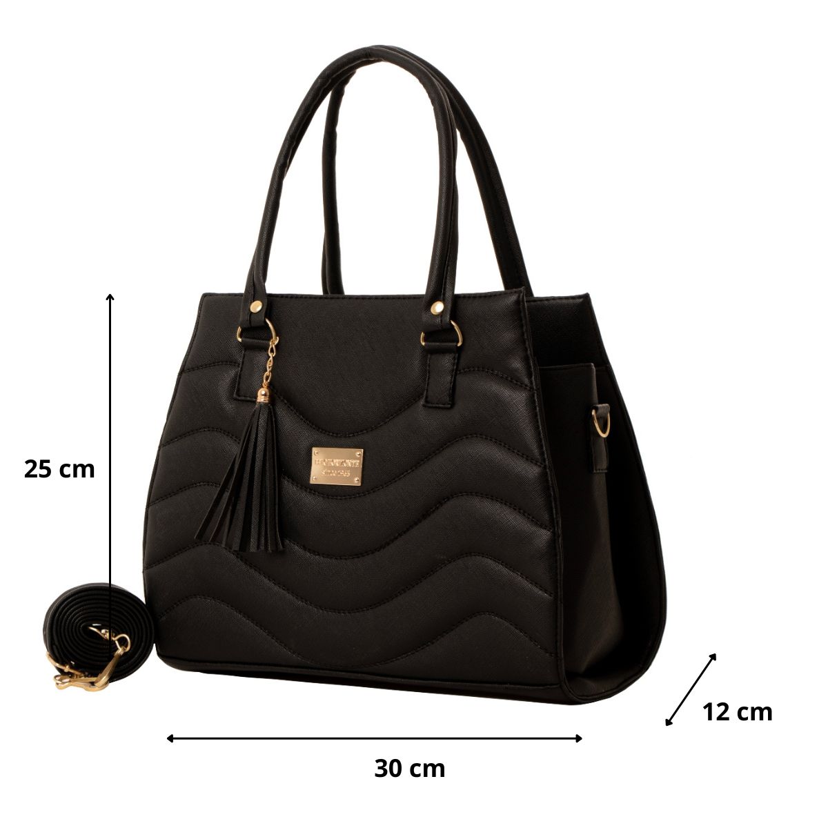 Foto 3 pulgar | Bolsa Para Mujer Fana Alissa Color Negro Fashions M3770 !!!
