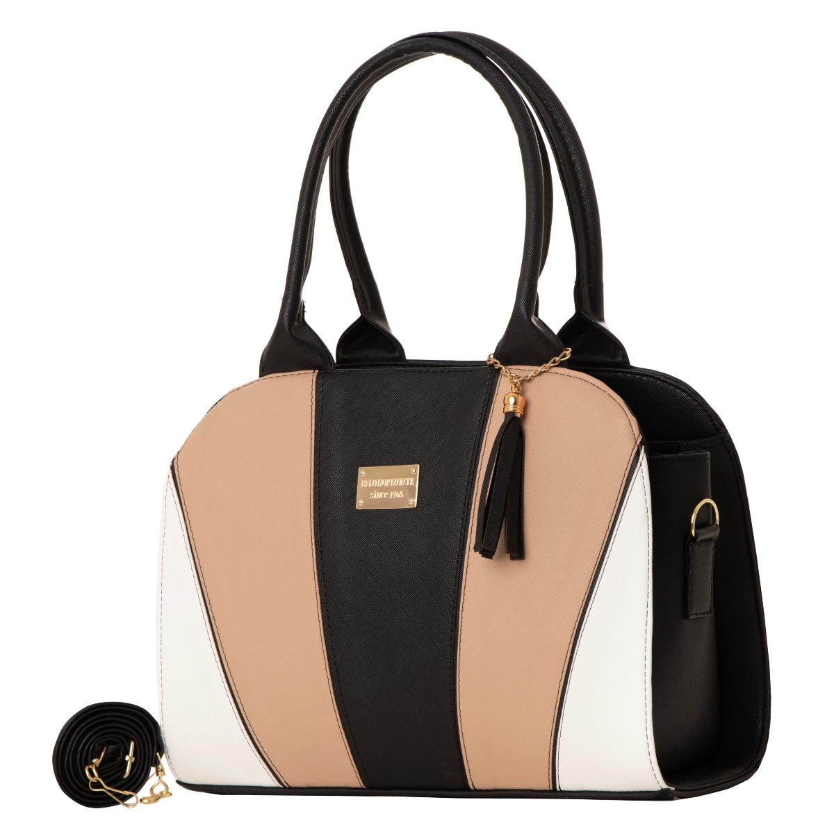 Bolso De Mujer Fana Bruna Color Maquillaje Refinada M3817 !!!