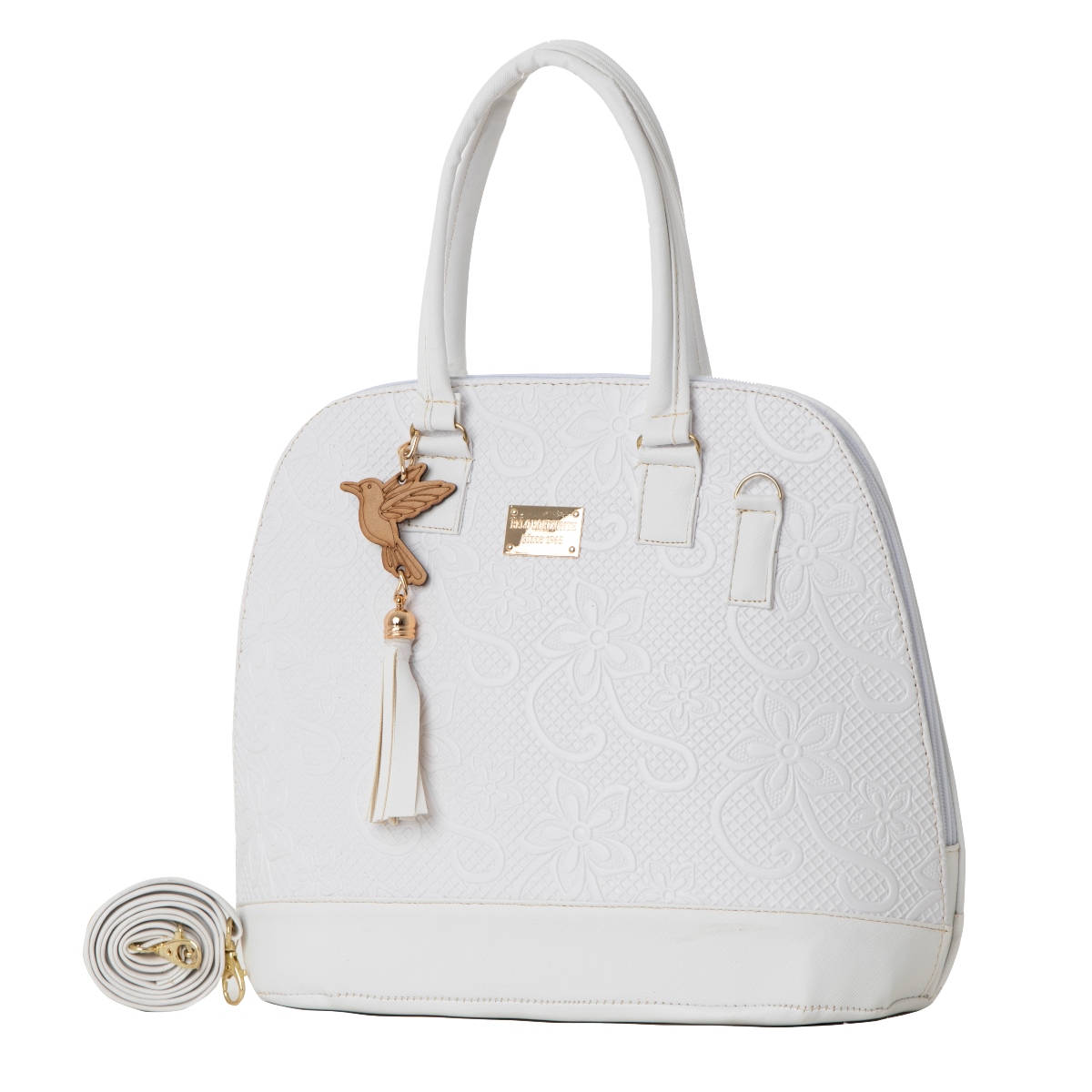 Bolso De Mujer Fana Ayla Color Blanco Moderna M3779 !!!