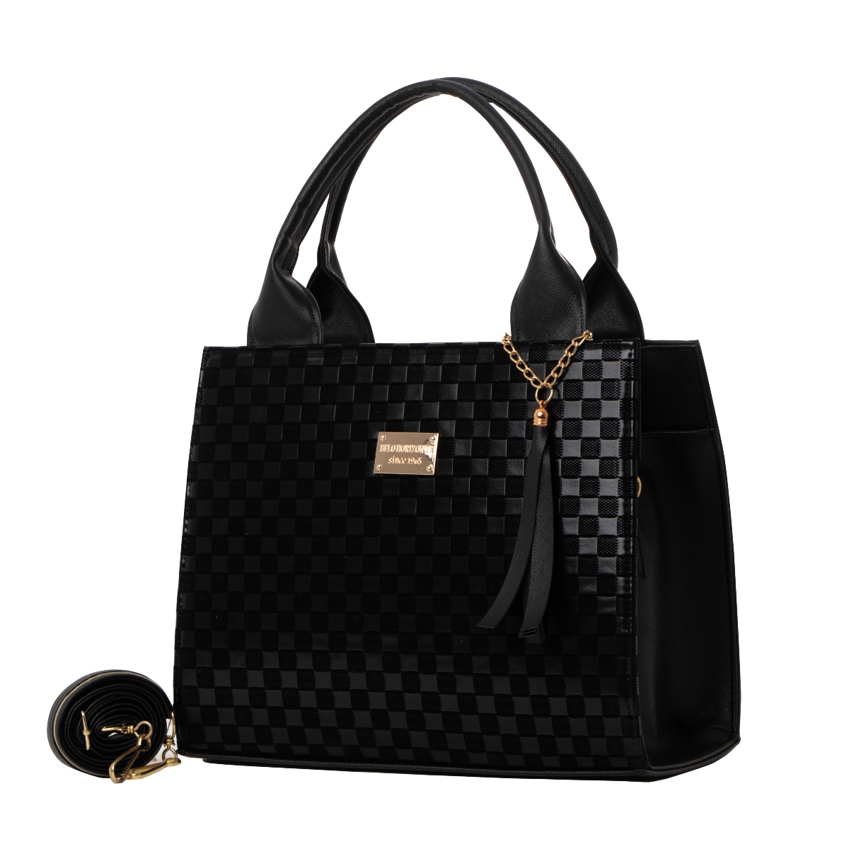 Foto 2 pulgar | Bolso De Mujer Fana Alejandra Color Negro Fashions M3751 !!!