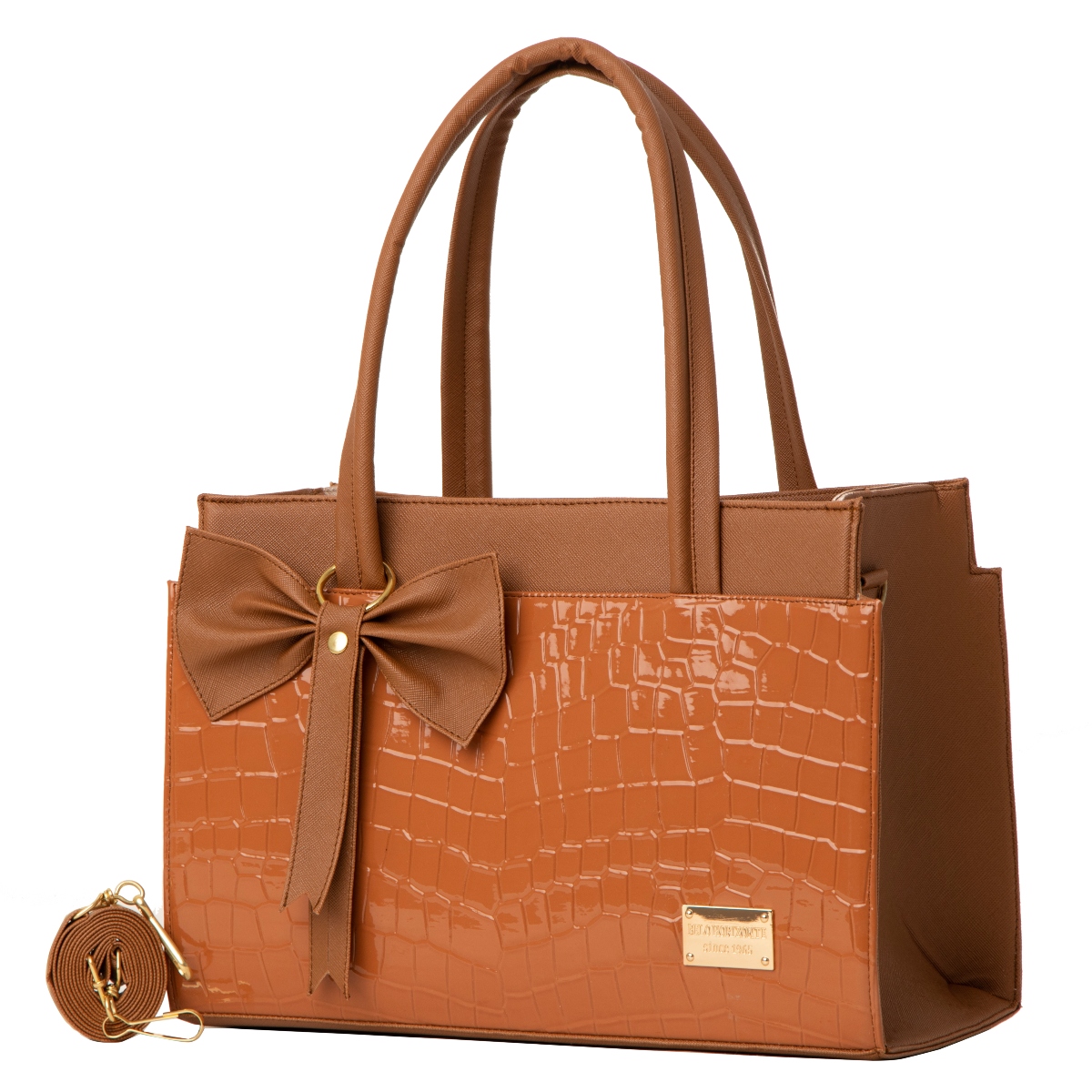Bolsa Para Mujer Fana Corina Color Camel Premium M3890 !!!
