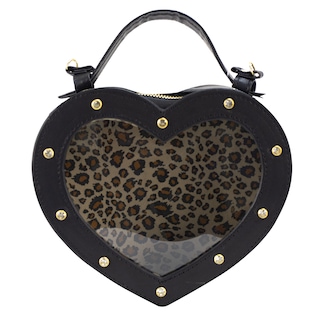 Foto 1 | Bolso Para Dama Negro Mica Leopardo Sintetico Yamilet Nueva Imagen