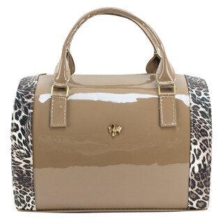 Foto 1 | Bolso Para Dama Venado Charol Chita Beige Sintetico Cohetzal Nueva Imagen
