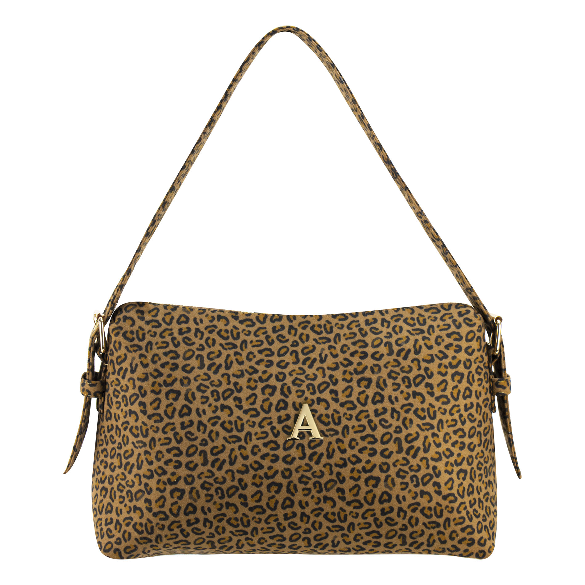 Foto 2 pulgar | Bolso Para Dama Camel Leopardo Felino Sintetico Camila + Letra Nueva Imagen