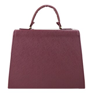 Foto 3 | Bolso Para Dama Vino Leopardo Cherry Sintetico Melanie Nueva Imagen