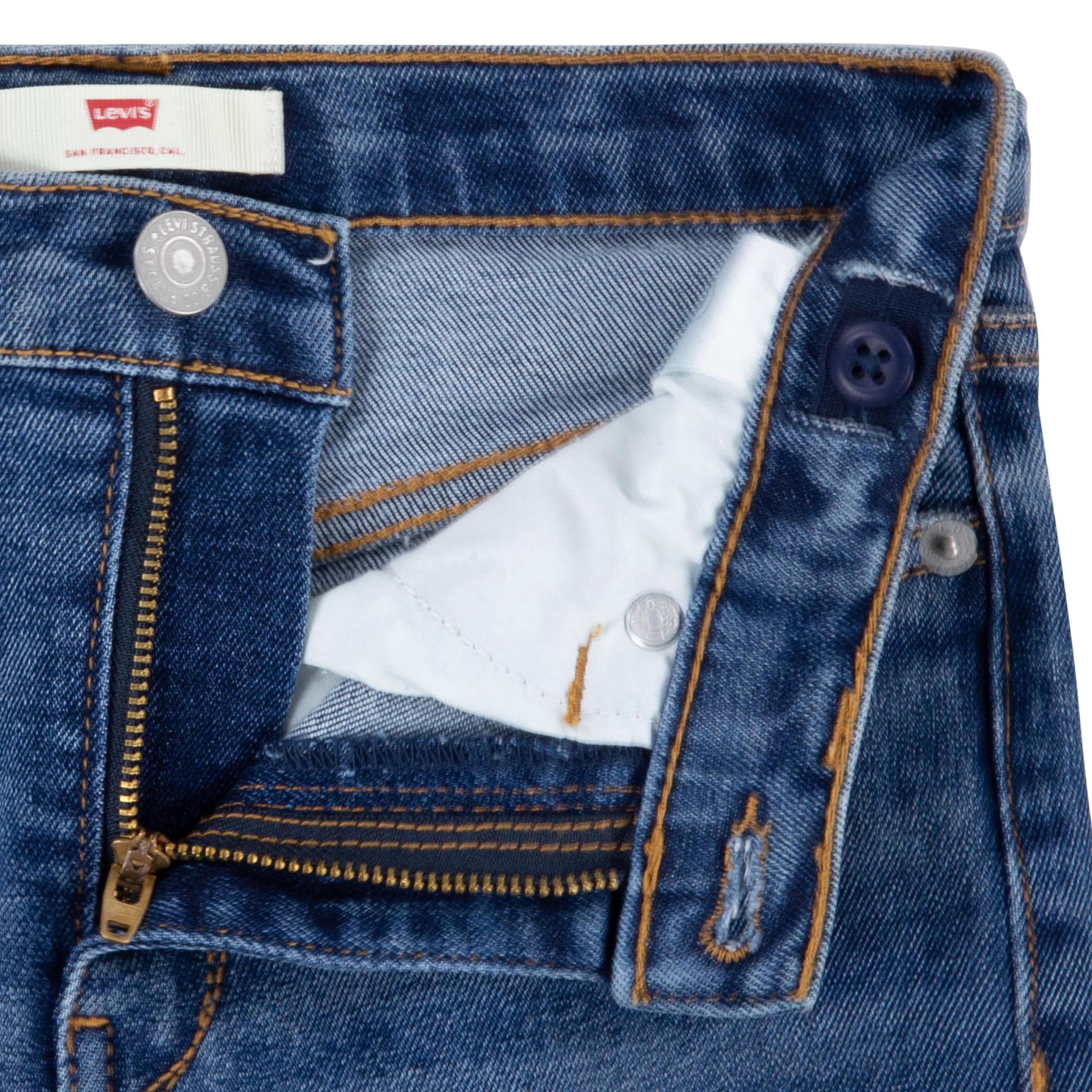 Foto 2 | Vaqueros Levi's Flare Double Talk Para Niñas - Venta Internacional.