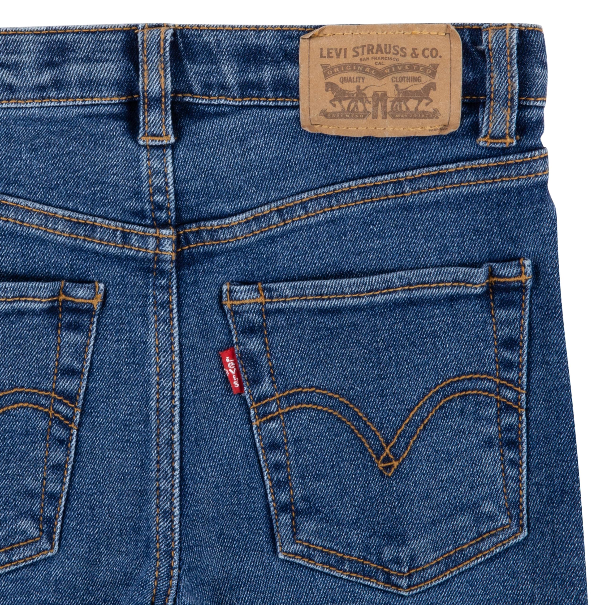Foto 4 | Vaqueros Levi's Flare Double Talk Para Niñas - Venta Internacional.