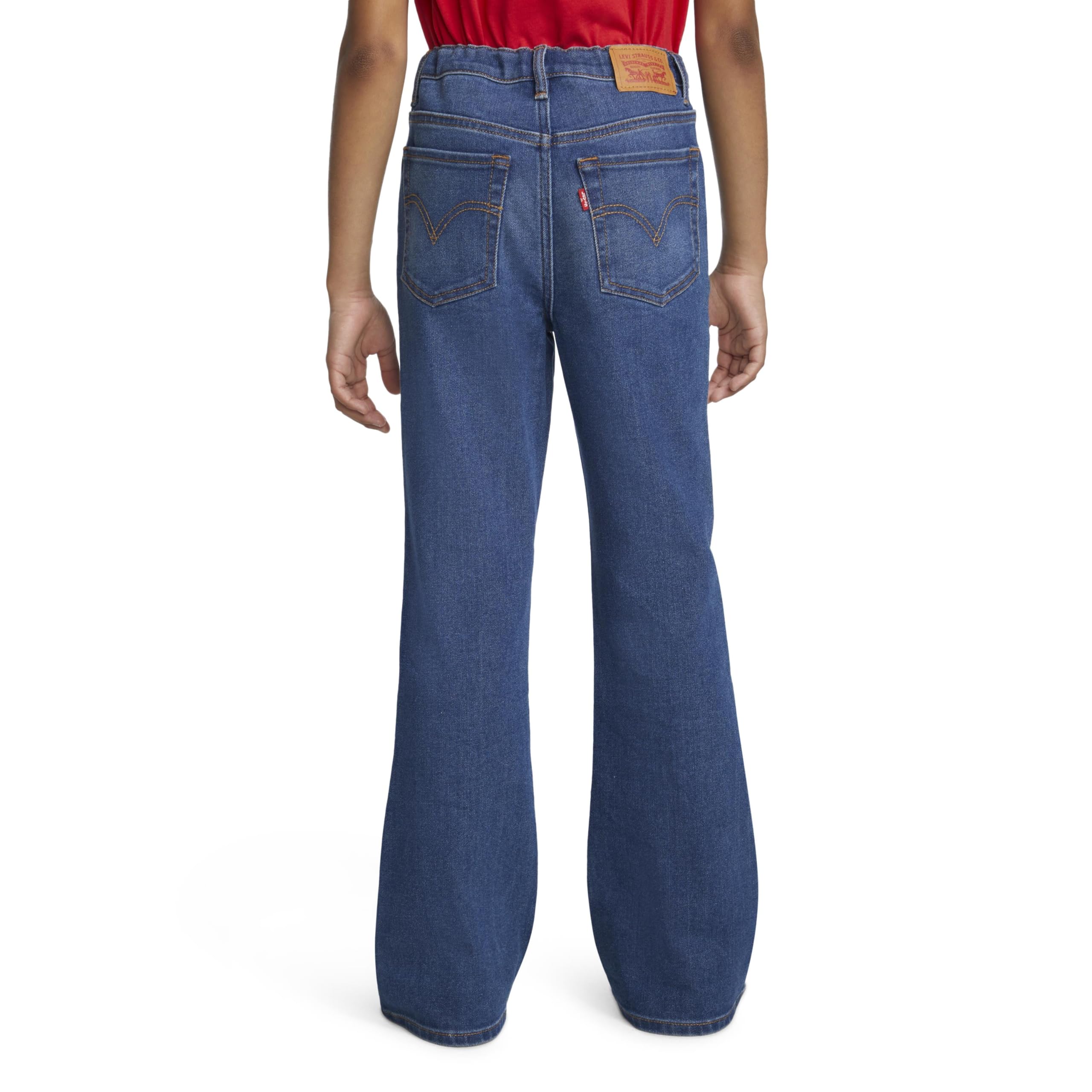 Foto 5 | Vaqueros Levi's Flare Double Talk Para Niñas - Venta Internacional.