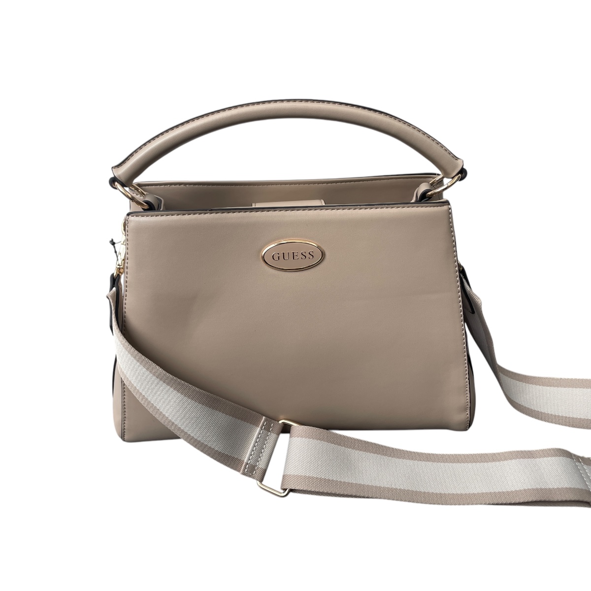 Foto 1 | Bolsa Para Dama Satchel Oakbank Taupe Guess