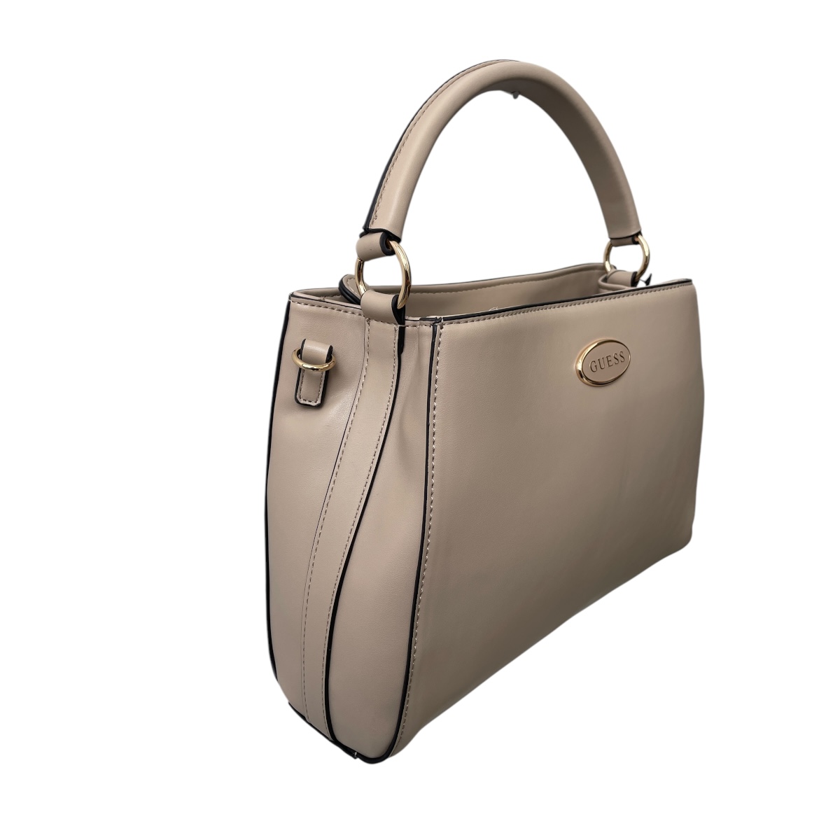 Foto 5 | Bolsa Para Dama Satchel Oakbank Taupe Guess