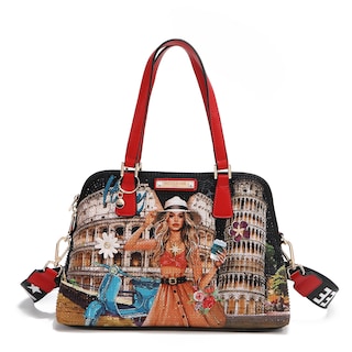Foto 1 | Bolsa De Mano Nicole Lee Estampado Martha Travels