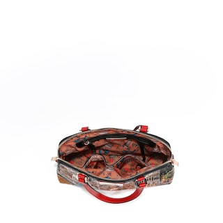 Foto 4 | Bolsa De Mano Nicole Lee Estampado Martha Travels