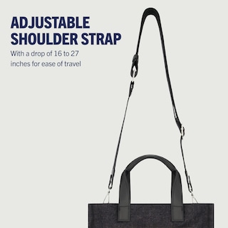 Foto 4 | Bolsa True Religion Tote Travel Shoulder Black Denim - Venta Internacional