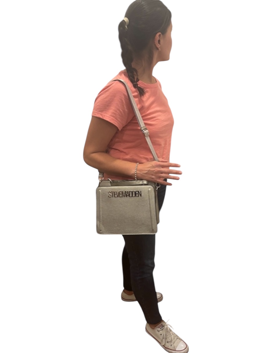 Foto 5 | Bolsa Tote Steve Madden Metallic Para Mujer