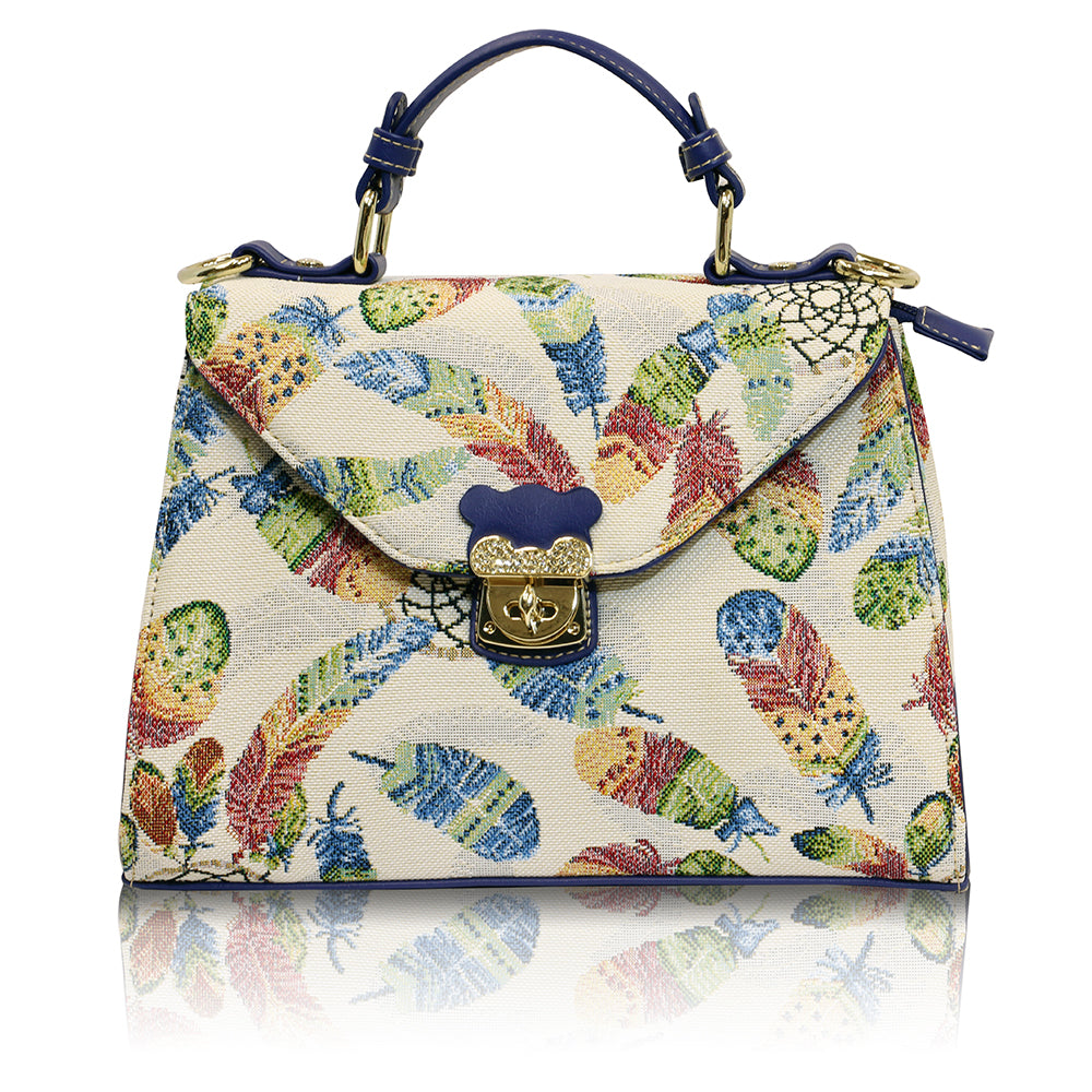 Foto 1 | Bolsa Henney Bear H-171 Feathers