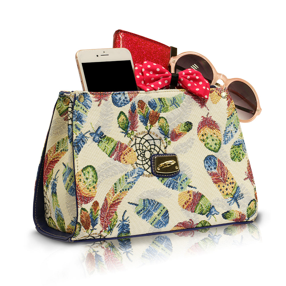 Foto 4 | Bolsa Henney Bear H-171 Feathers