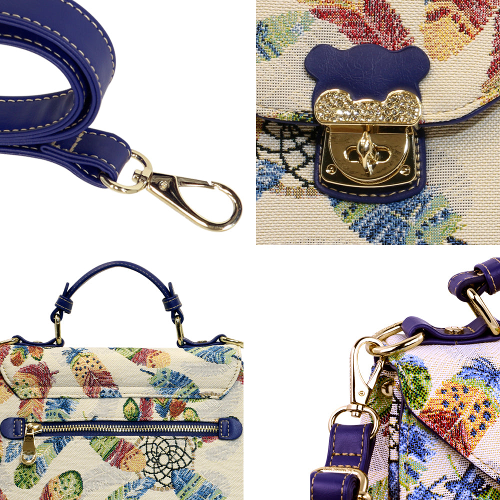 Foto 6 | Bolsa Henney Bear H-171 Feathers