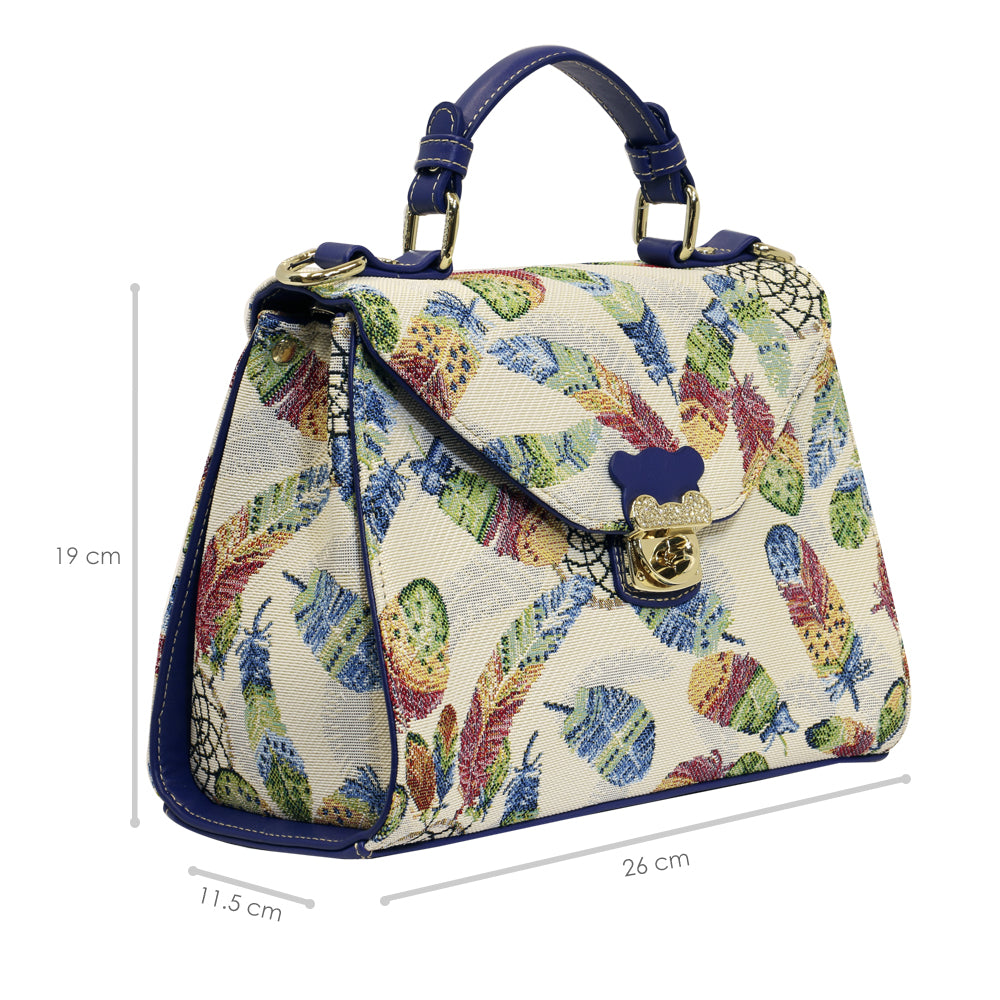 Foto 7 | Bolsa Henney Bear H-171 Feathers
