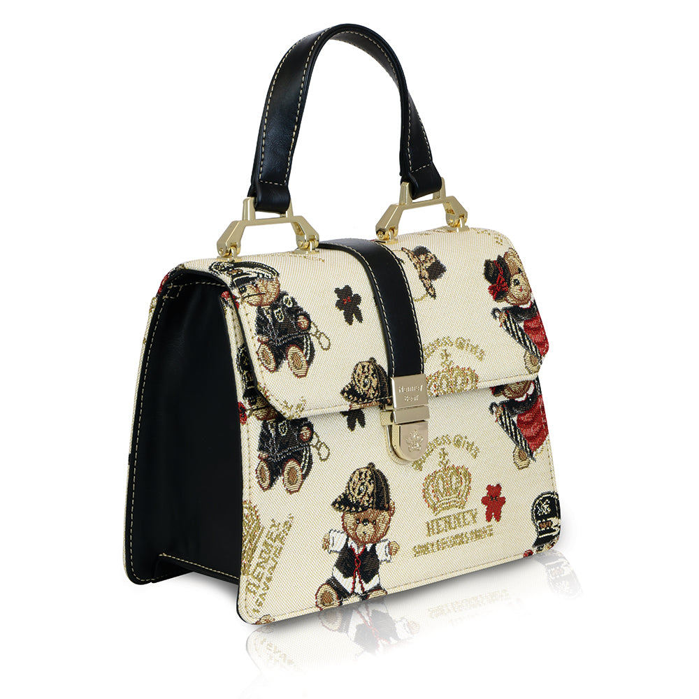 Bolsa Henney Bear 179 Crown Bear Gold