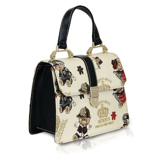 Foto 1 | Bolsa Henney Bear 179 Crown Bear Gold