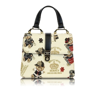 Foto 3 | Bolsa Henney Bear 179 Crown Bear Gold