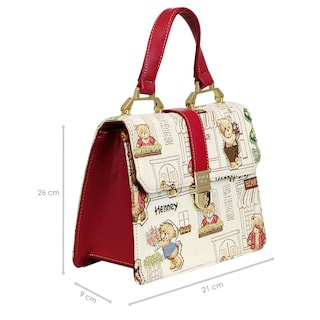 Foto 2 | Bolsa Henney Bear 179 Floral Bear