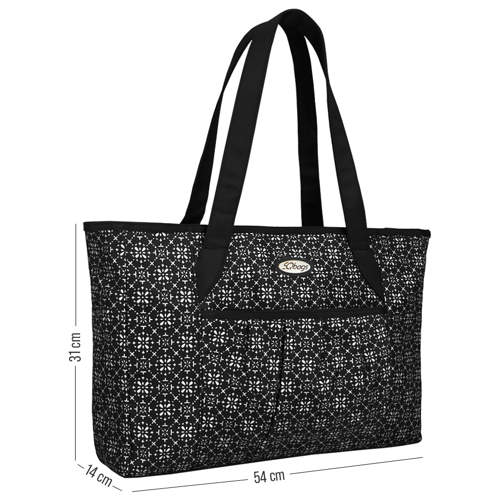 Foto 5 pulgar | Bolsa con Asas SQbags Black & White