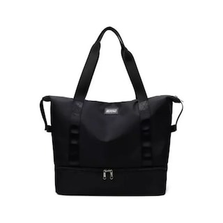 Foto 1 | Bolsa De Viaje Y Gimnasio Para Mujer, Poliéster Duradero, Negra, 37 L De Capacidad - Venta Internacional.