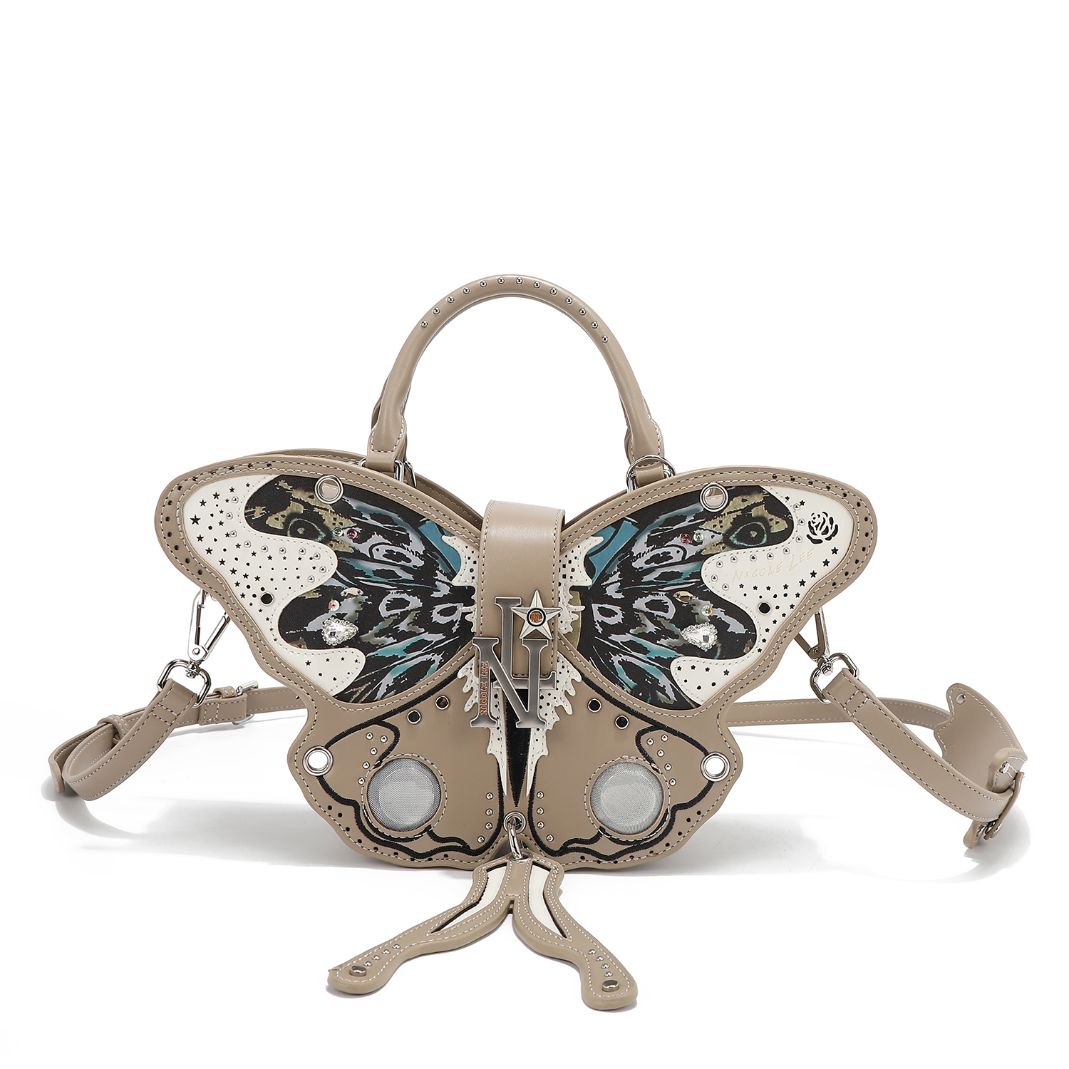 Foto 4 pulgar | Bolsa de Mano en Forma de Mariposa Nicole Lee